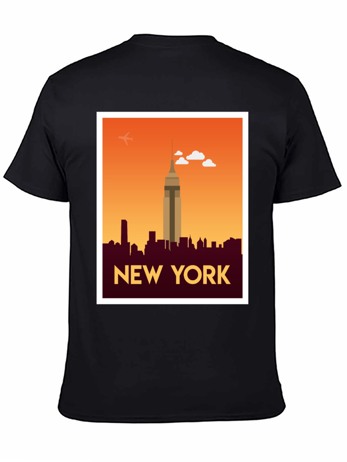 New York Skyline Graphic T-Shirt