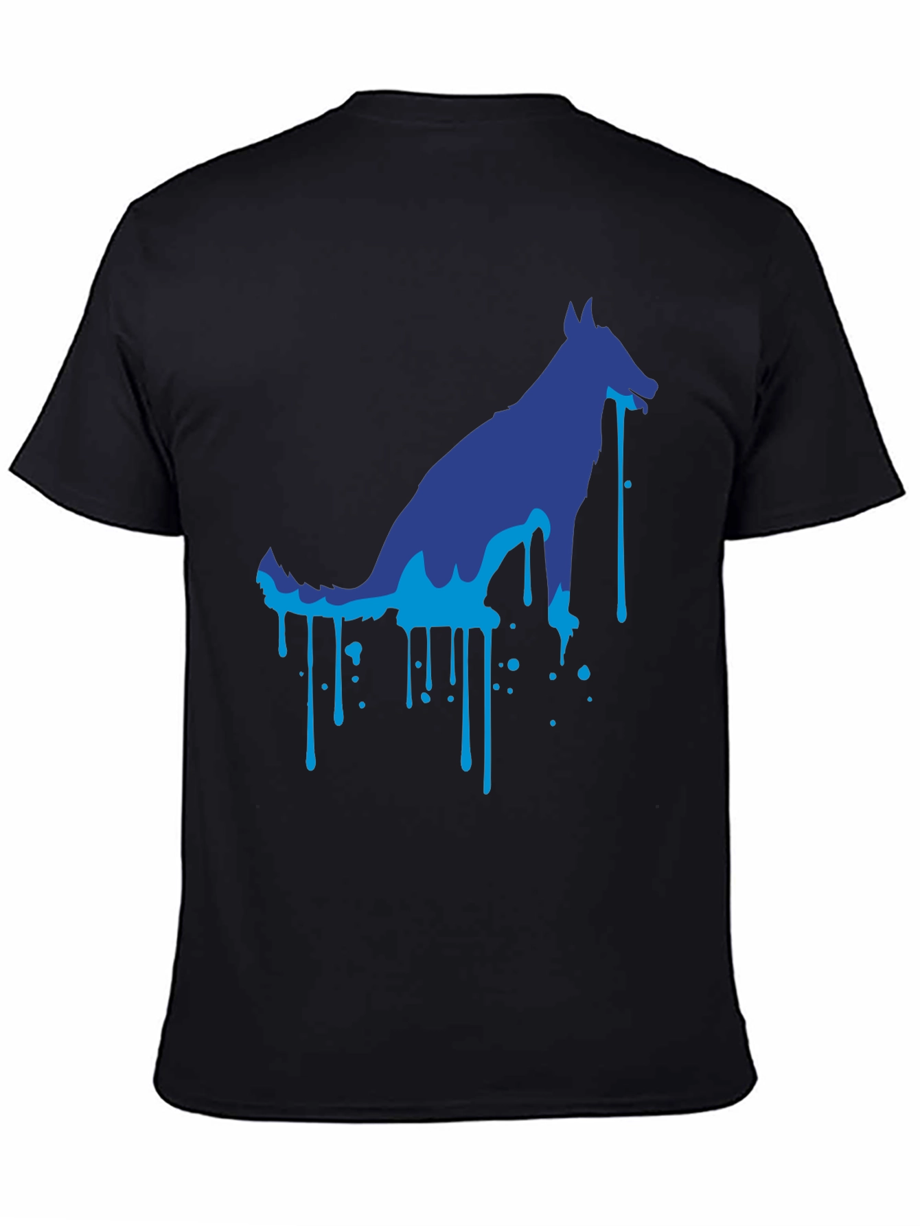 Cool Dog Graphic Tee - Black Unisex T-Shirt