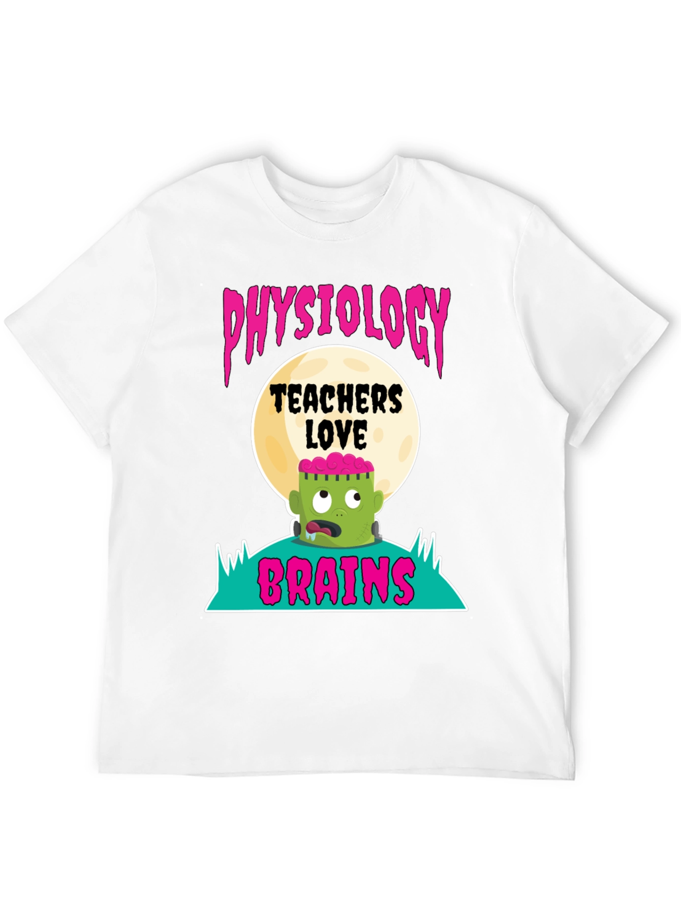 Physiology Teachers Love Brains T-Shirt - Halloween Tee