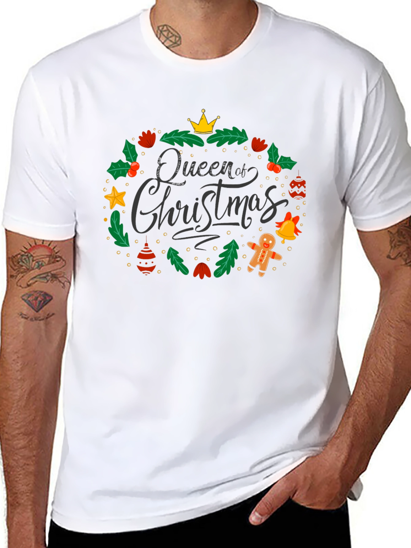 Queen of Christmas Graphic Tee