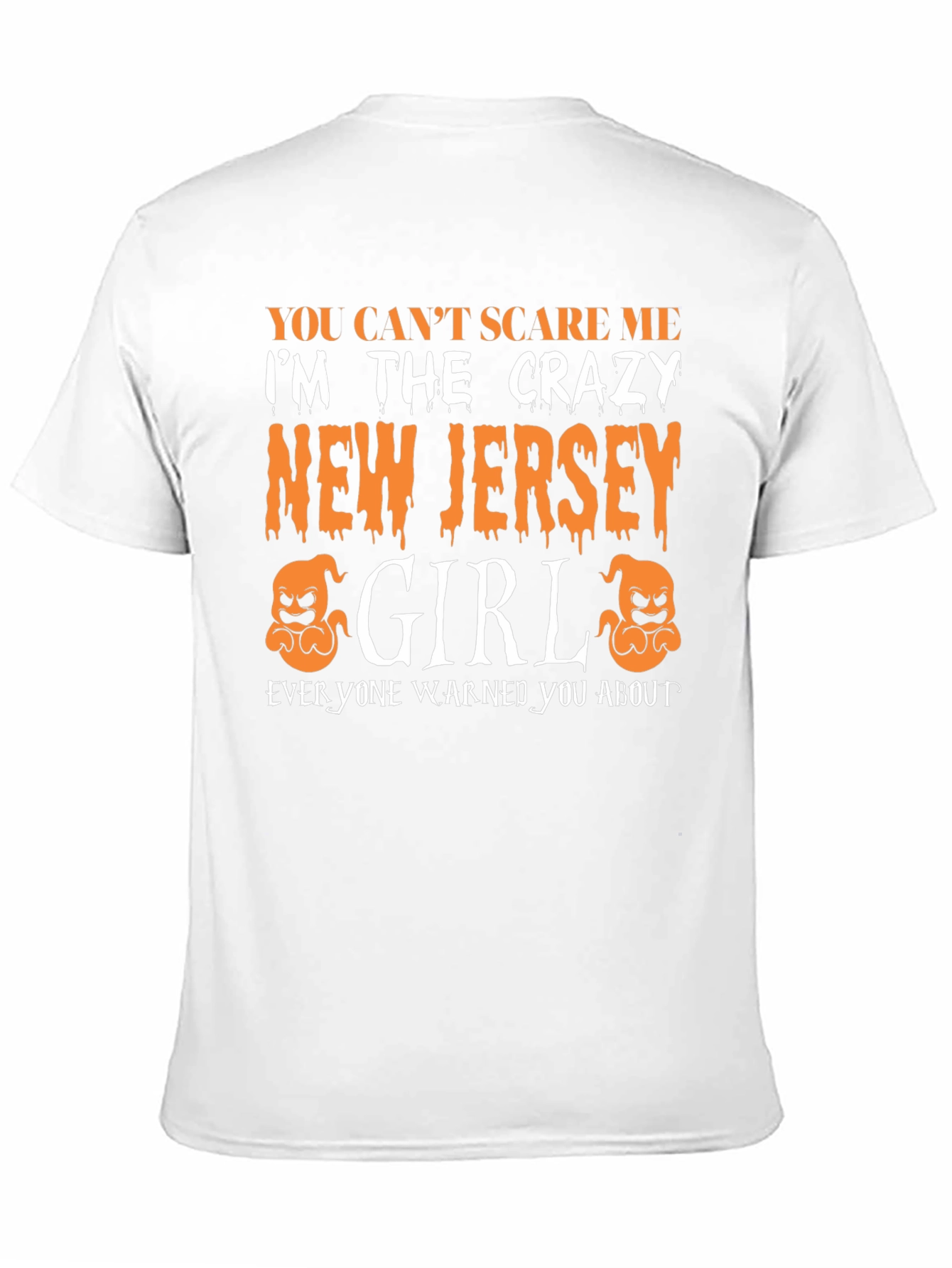 Crazy New Jersey Girl Halloween T-Shirt