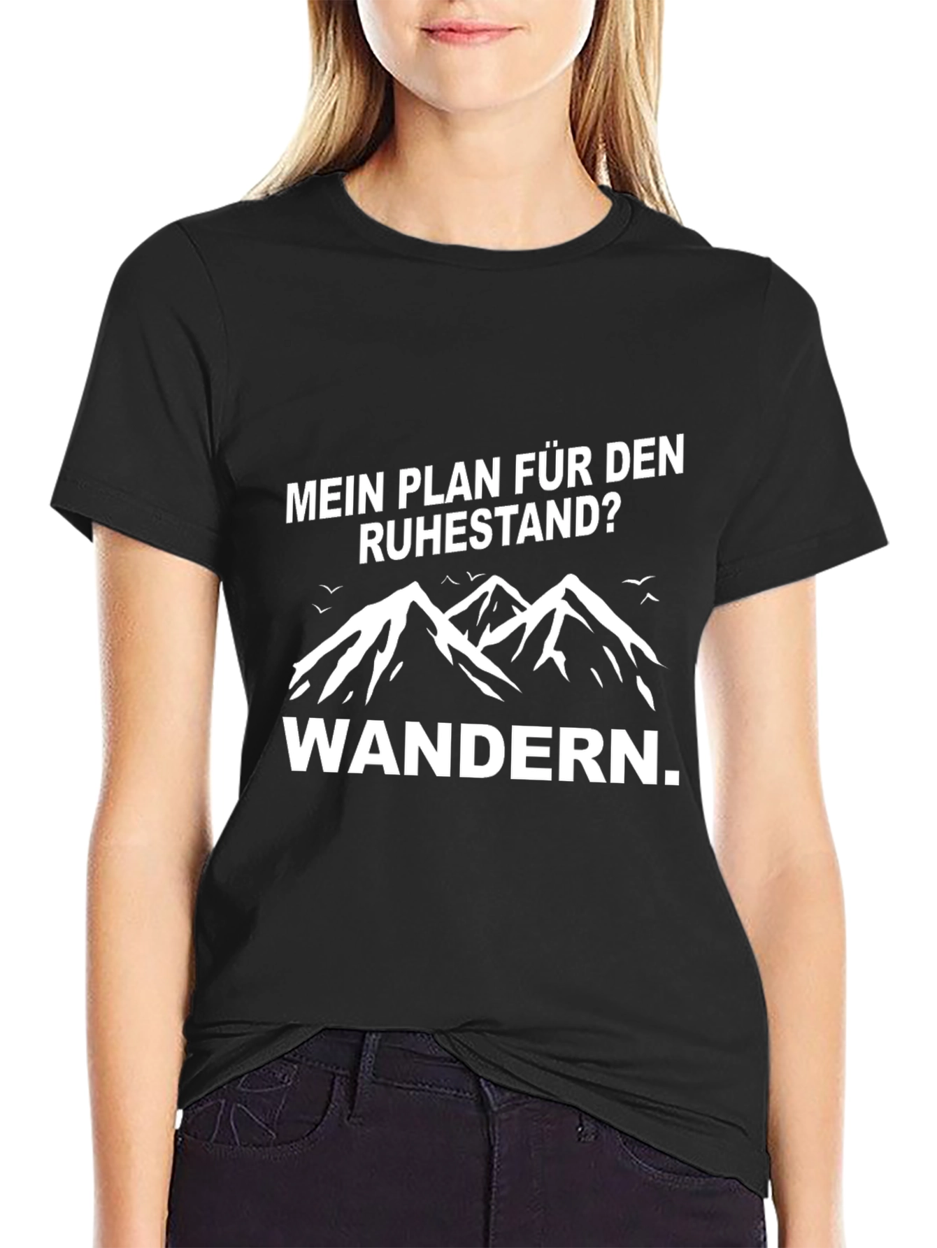 Mein Plan Fur Den Ruhestand Hiking T-Shirt