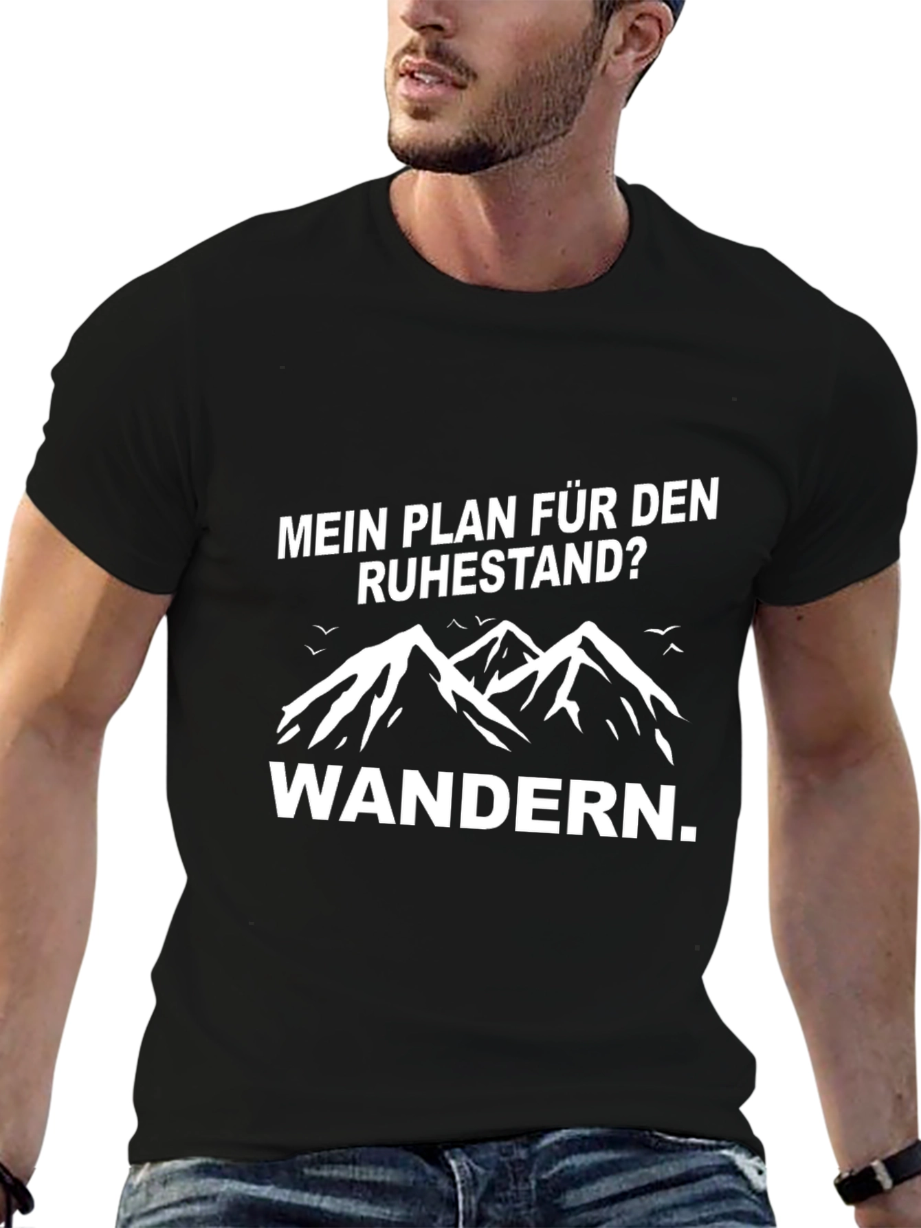 Mein Plan Fur Den Ruhestand Hiking T-Shirt