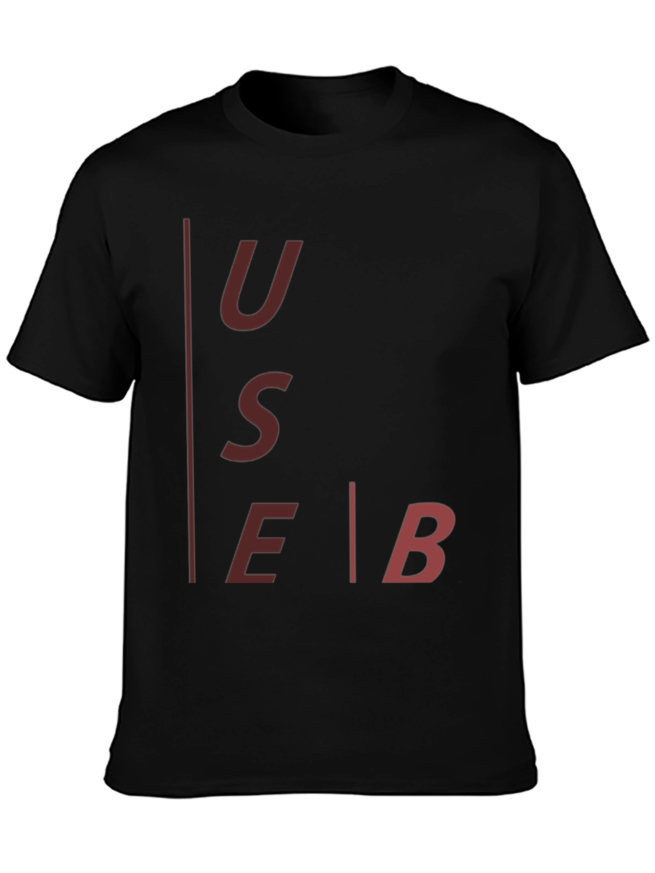 Use Black Graphic Tee