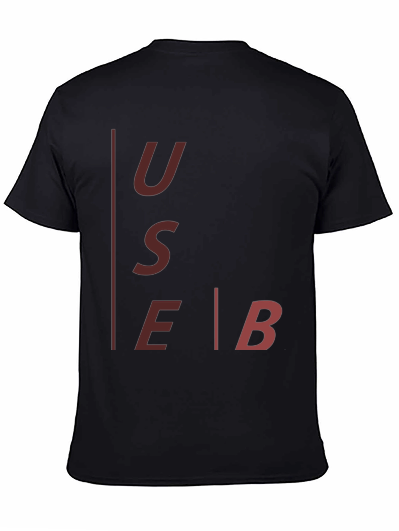 Use Black Graphic Tee