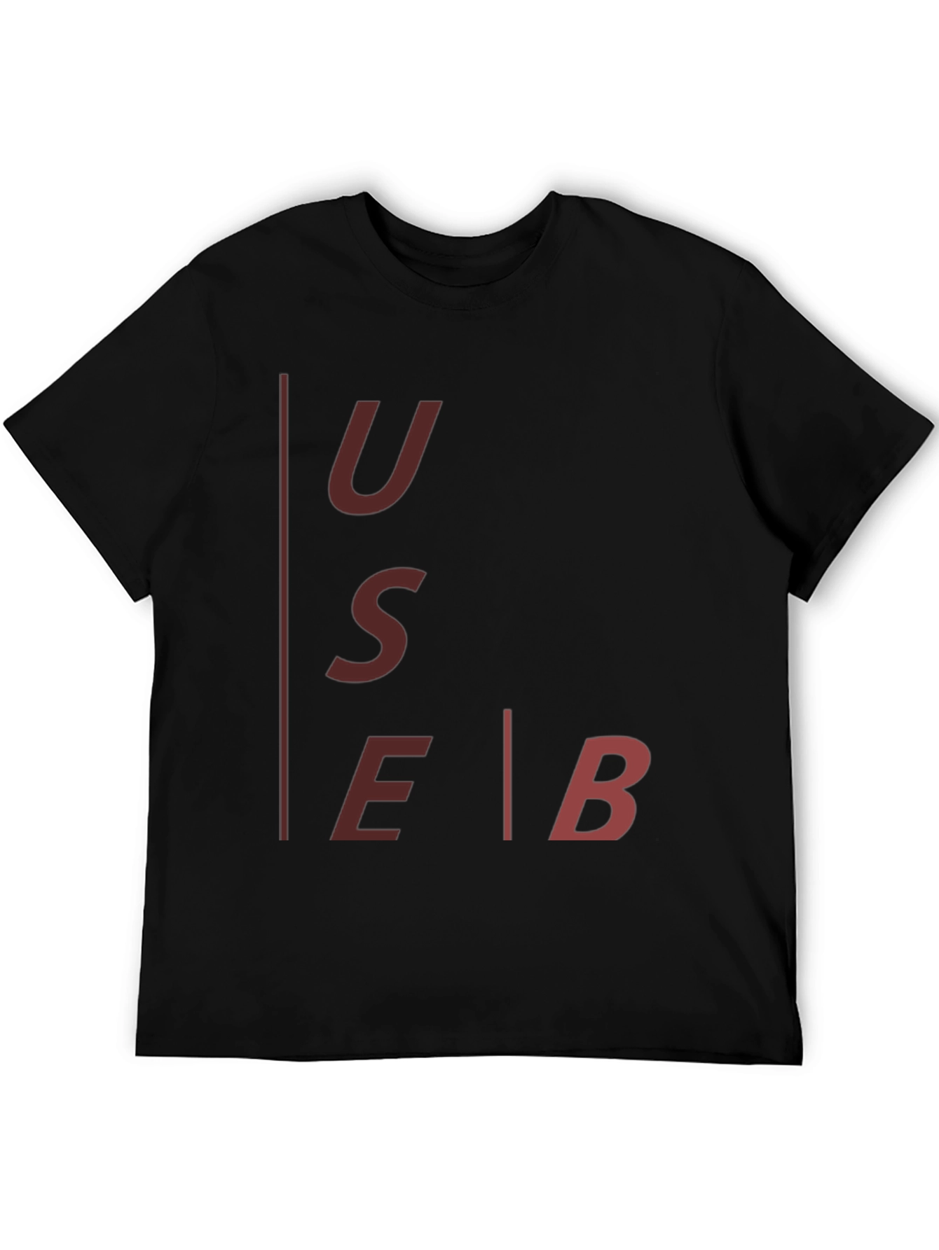 Use Black Graphic Tee