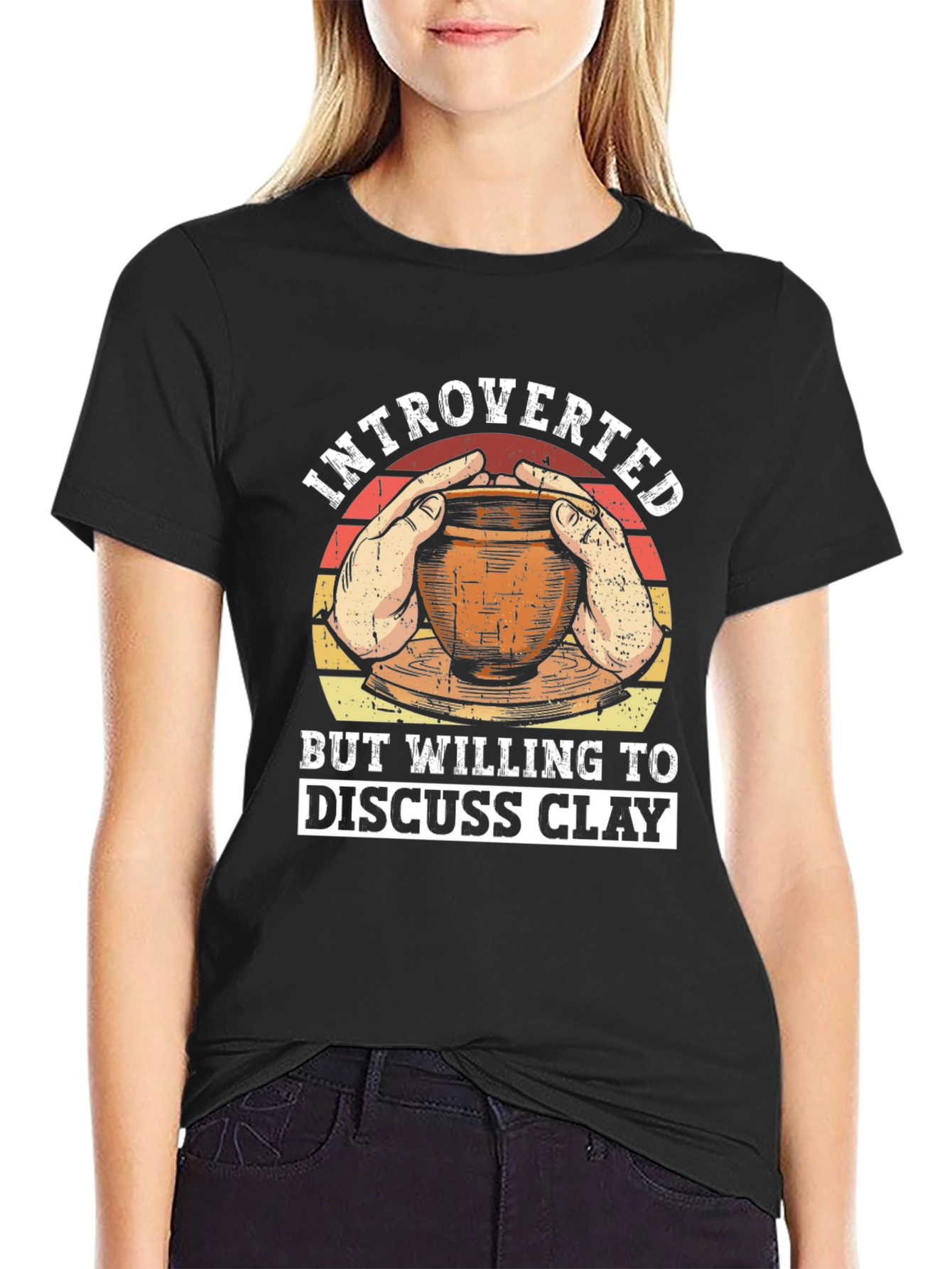 Introverted Clay Pottery T-Shirt
