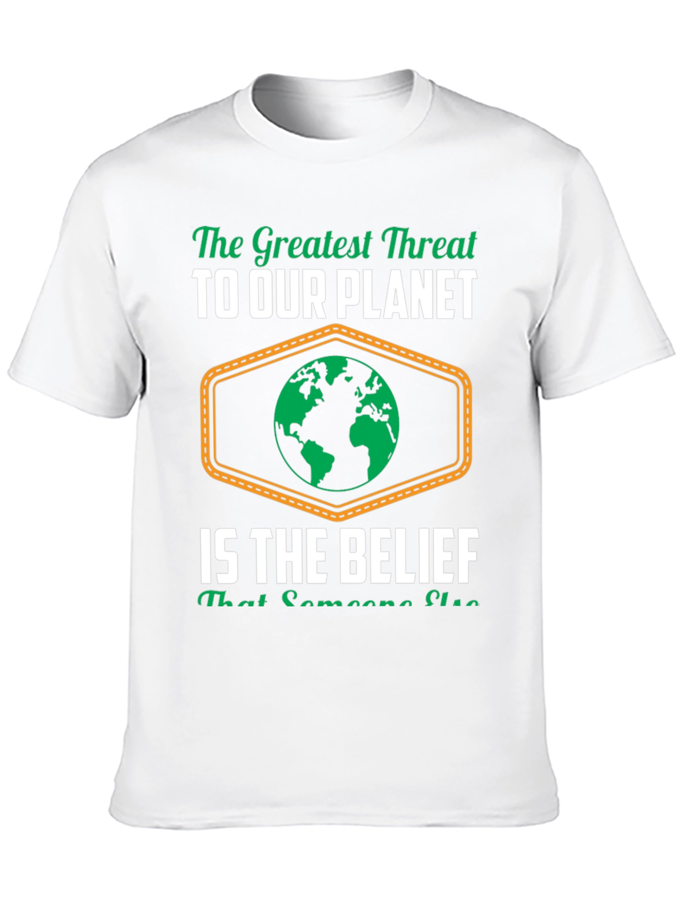 Eco-Awareness T-Shirt: Planets Greatest Threat