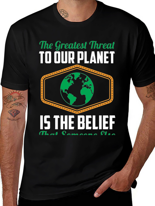 Eco-Awareness T-Shirt: Planets Greatest Threat