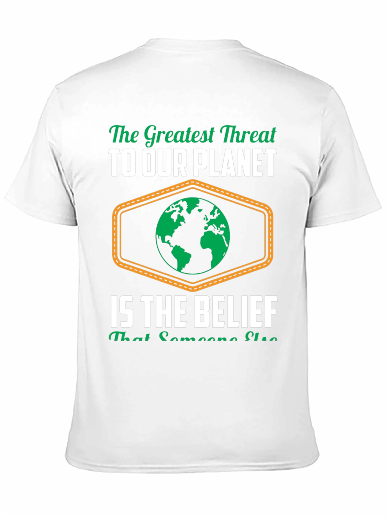 Eco-Awareness T-Shirt: Planets Greatest Threat