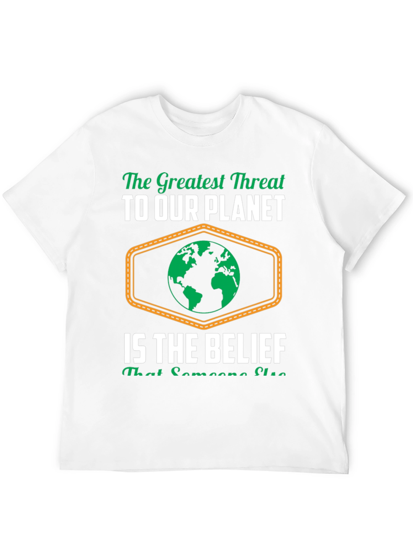 Eco-Awareness T-Shirt: Planets Greatest Threat