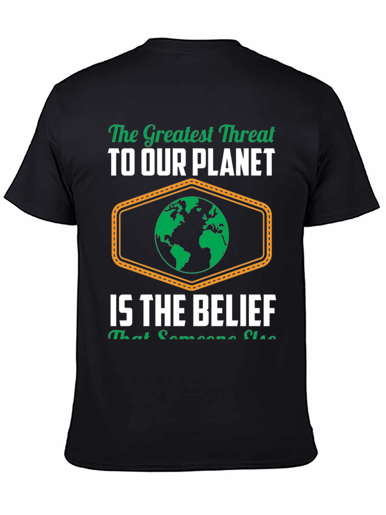 Eco-Awareness T-Shirt: Planets Greatest Threat