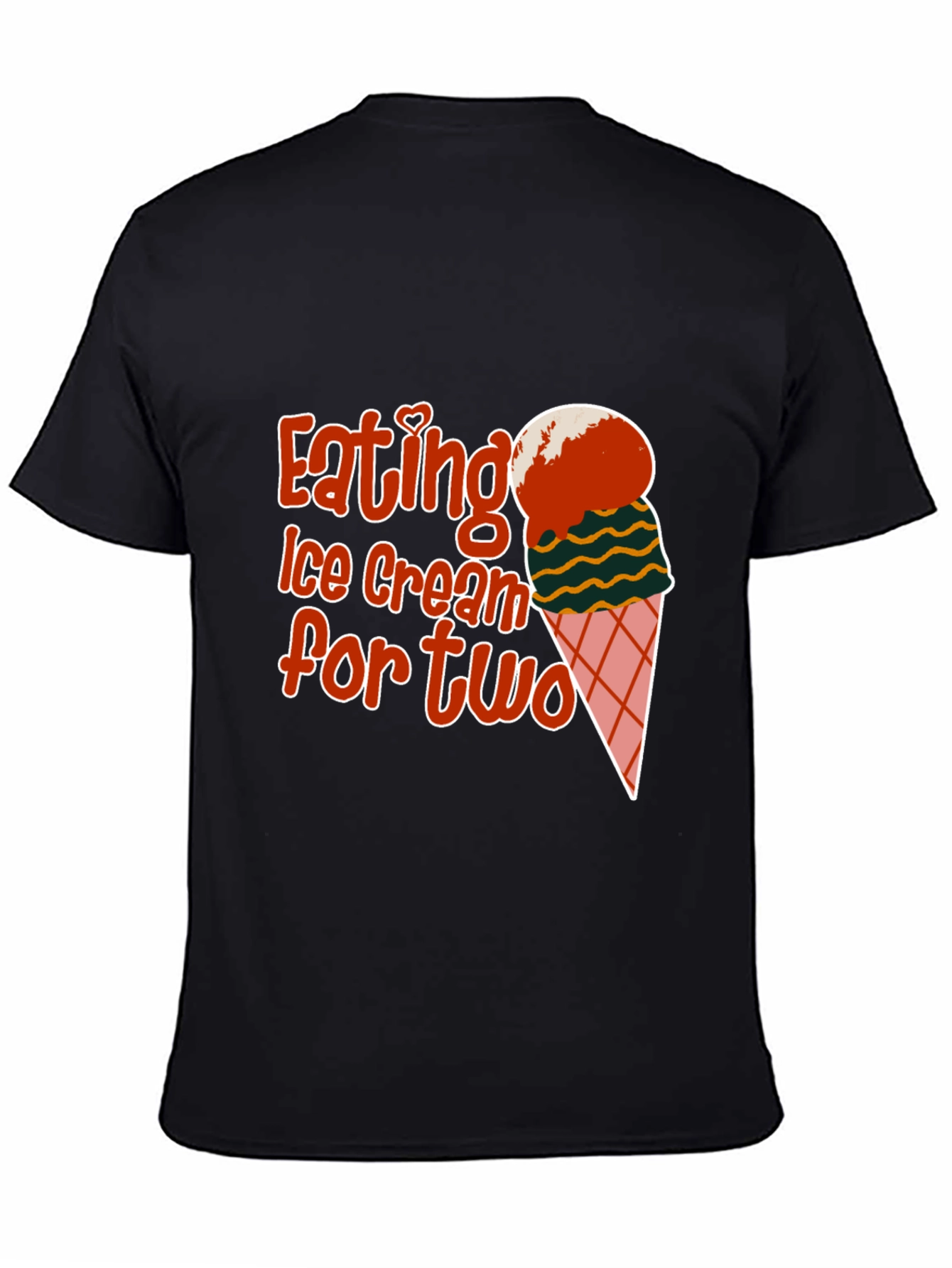 Eating Ice Cream for Two Graphic Tee