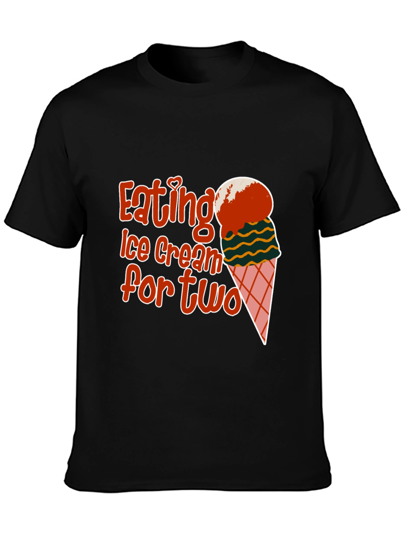Eating Ice Cream for Two Graphic Tee