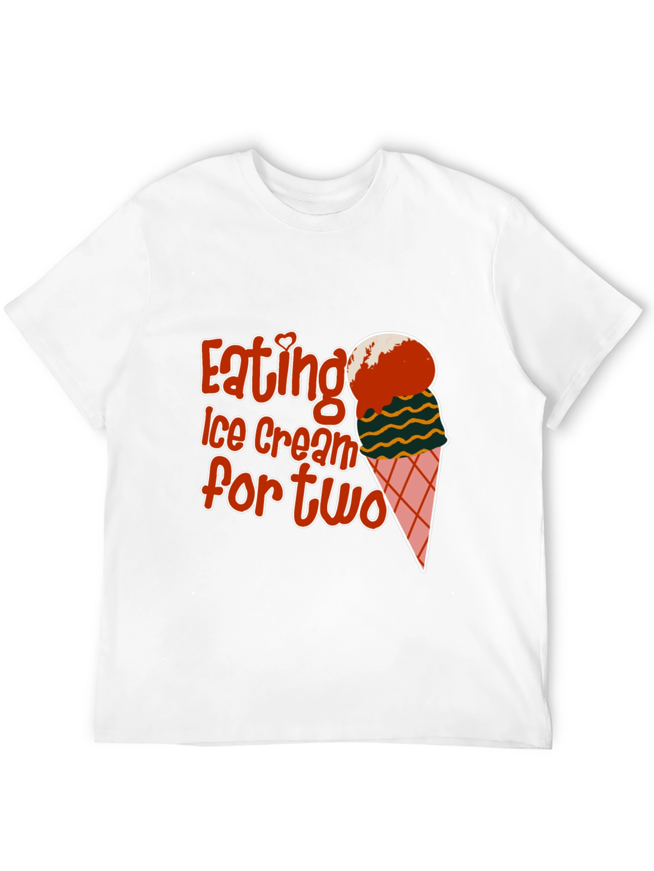 Eating Ice Cream for Two Graphic Tee