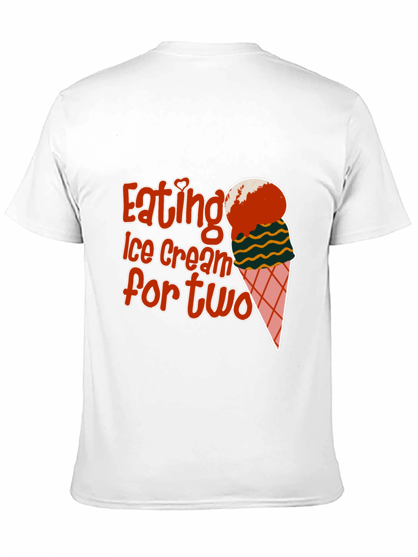 Eating Ice Cream for Two Graphic Tee