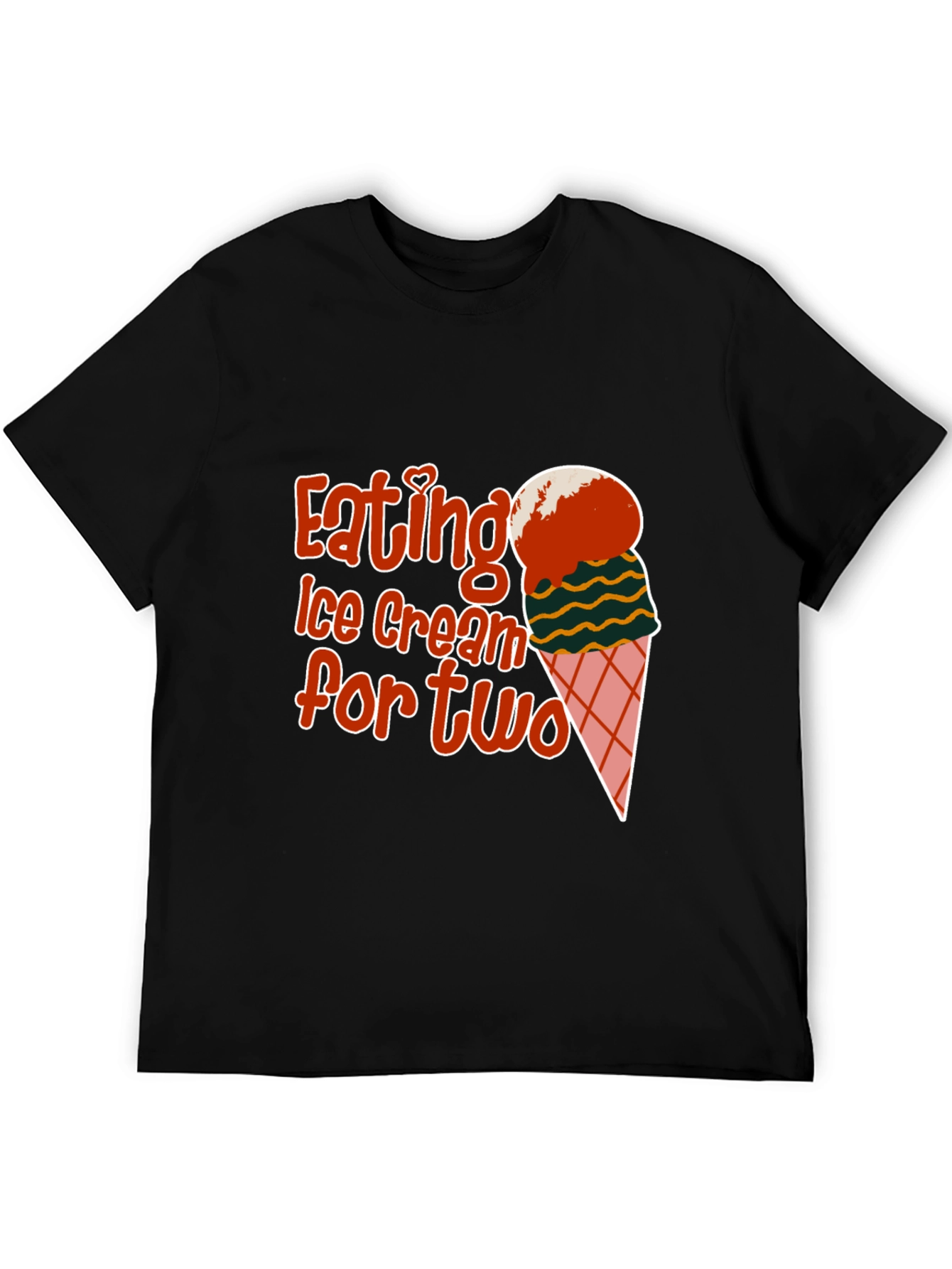 Eating Ice Cream for Two Graphic Tee