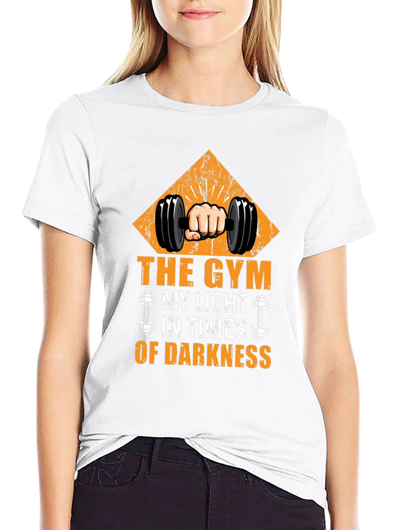 Gym My Light in Darkness Graphic T-Shirt