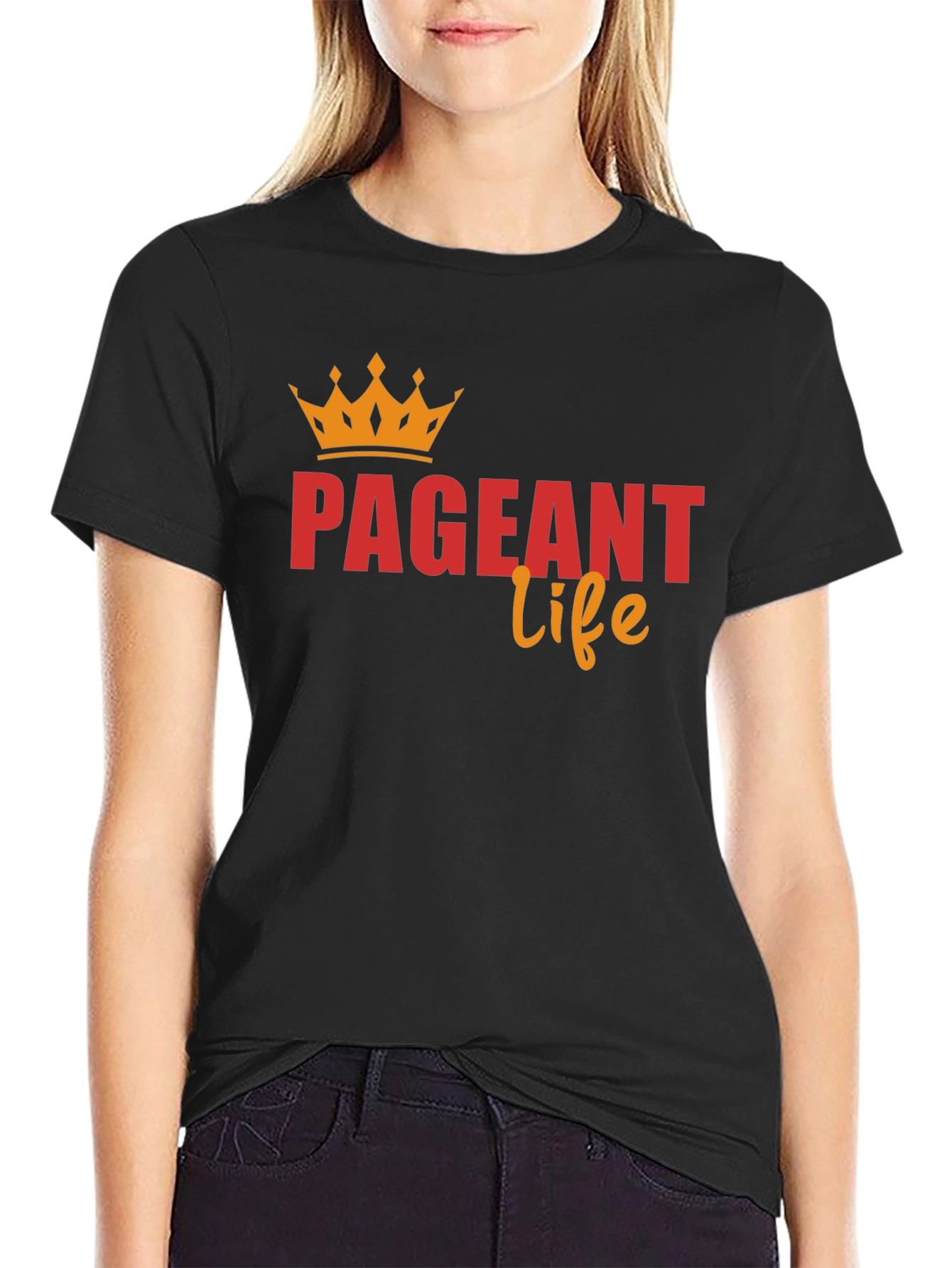 Pageant Life T-Shirt - Crown Design