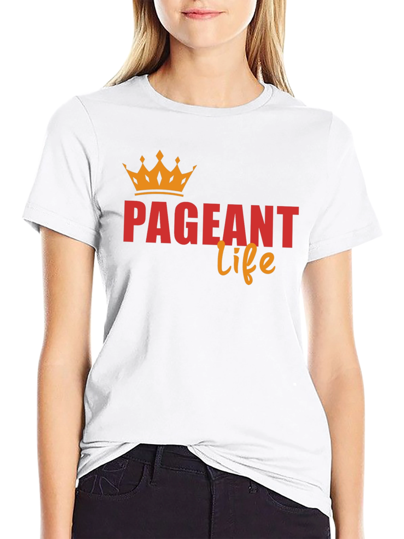 Pageant Life T-Shirt - Crown Design
