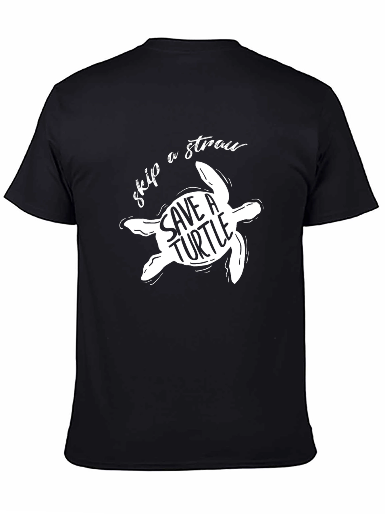 Save a Turtle T-Shirt - Skip a Straw