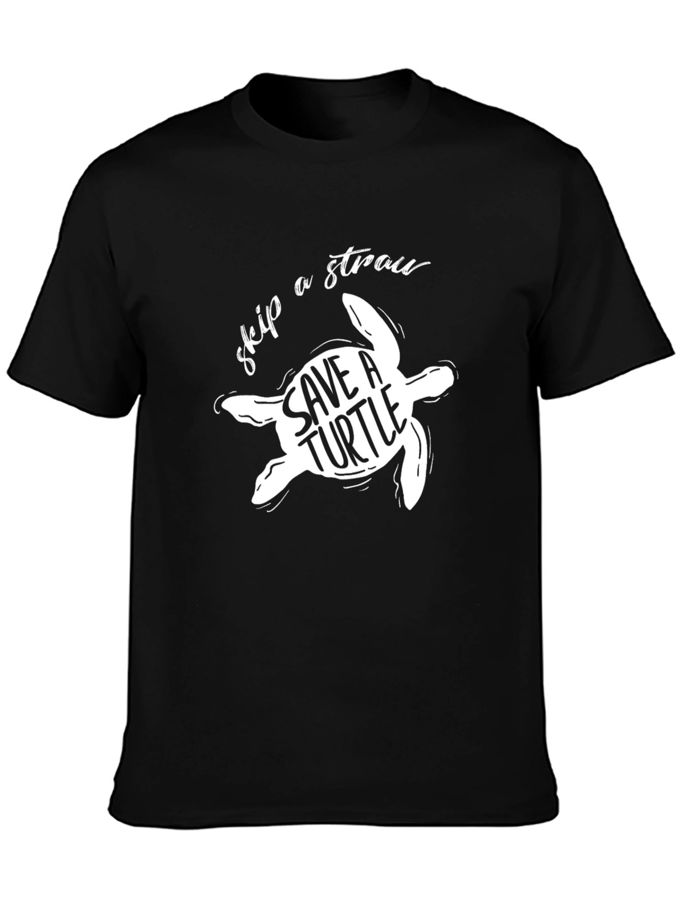Save a Turtle T-Shirt - Skip a Straw