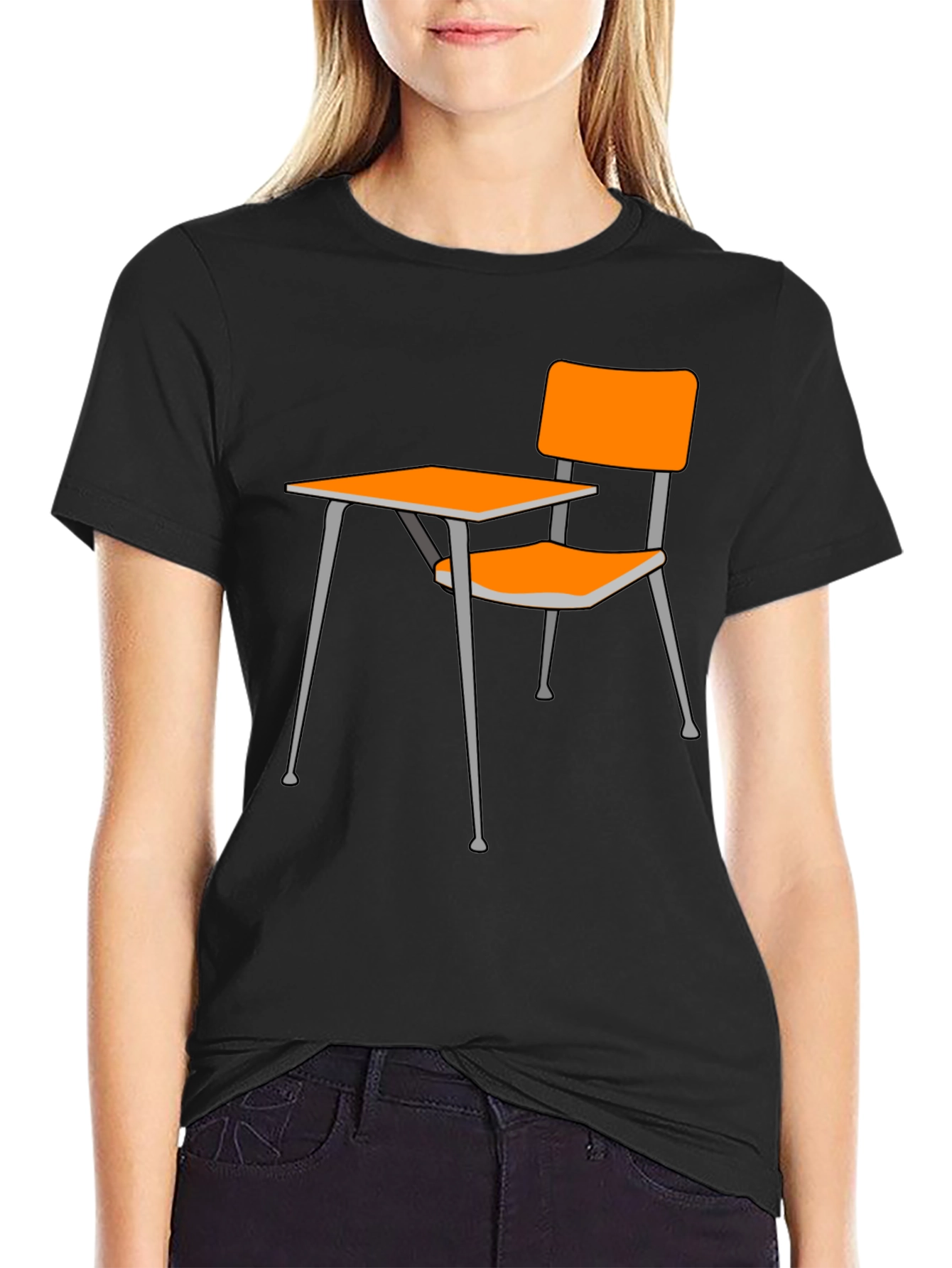 Retro School Desk Graphic Tee