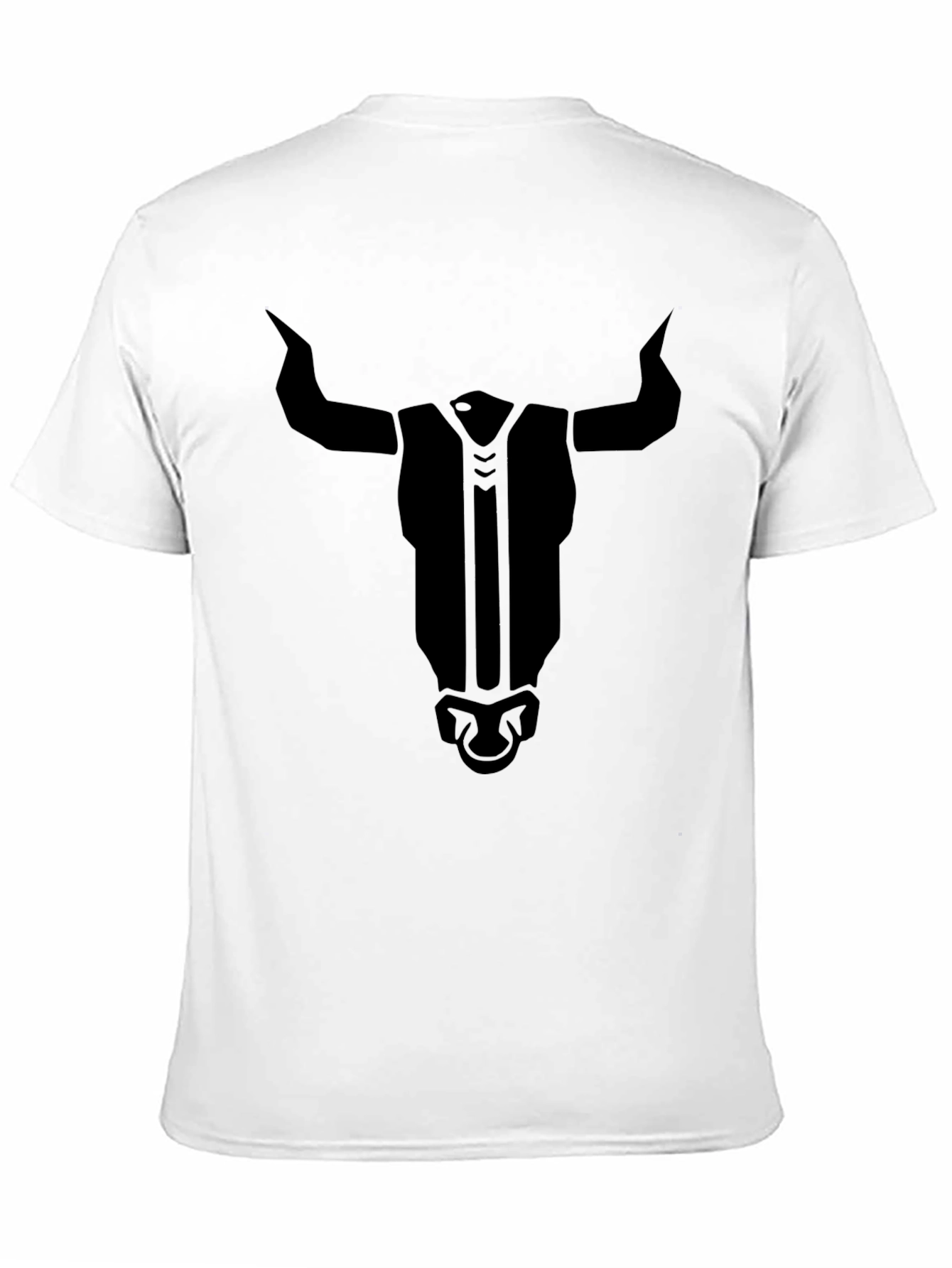 Black Bull Graphic Tee - Mens Crew Neck