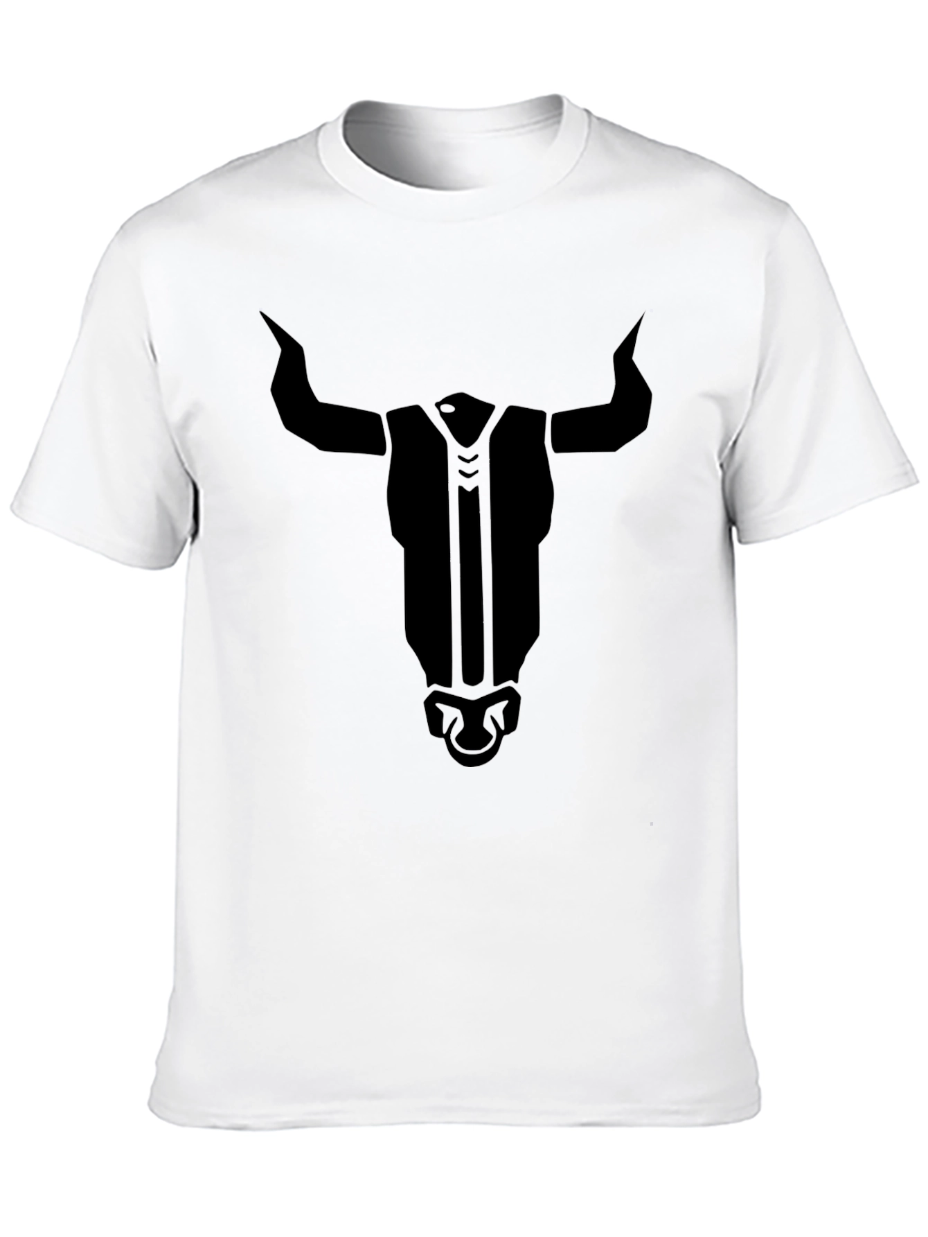 Black Bull Graphic Tee - Mens Crew Neck