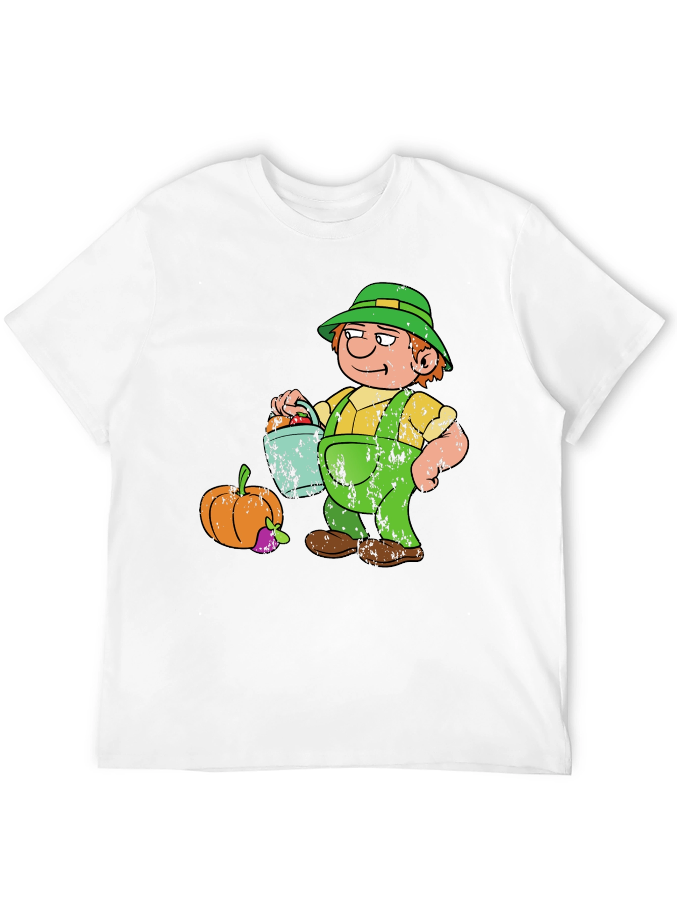 Cartoon Farmer Graphic Tee