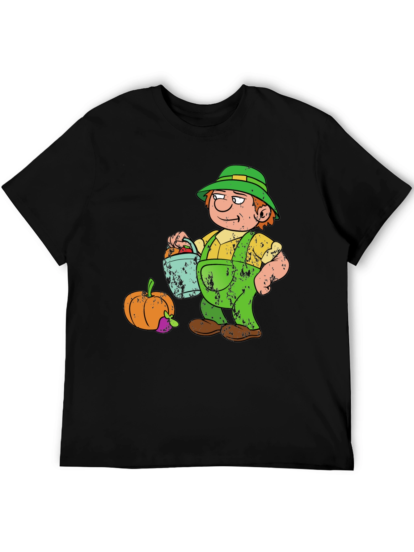Cartoon Farmer Graphic Tee