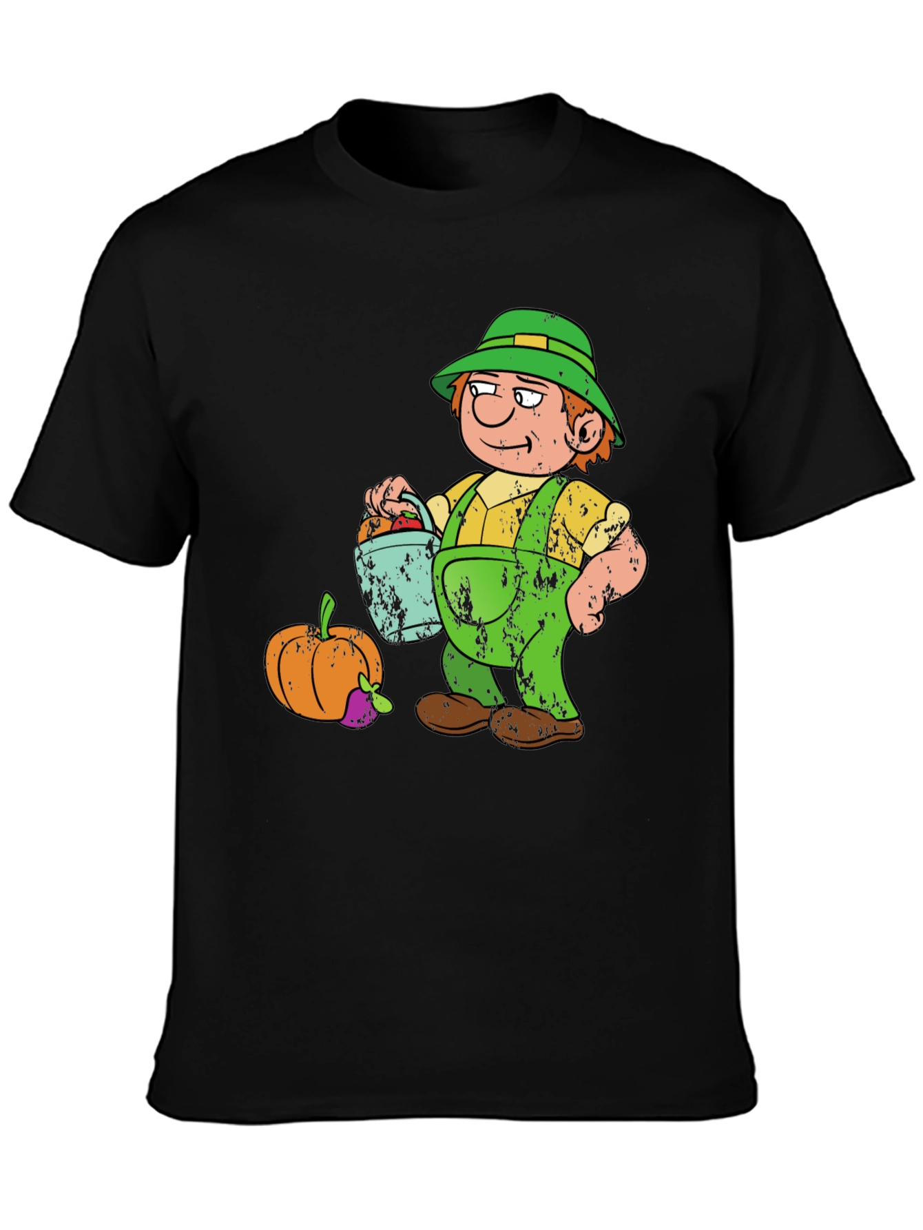 Cartoon Farmer Graphic Tee