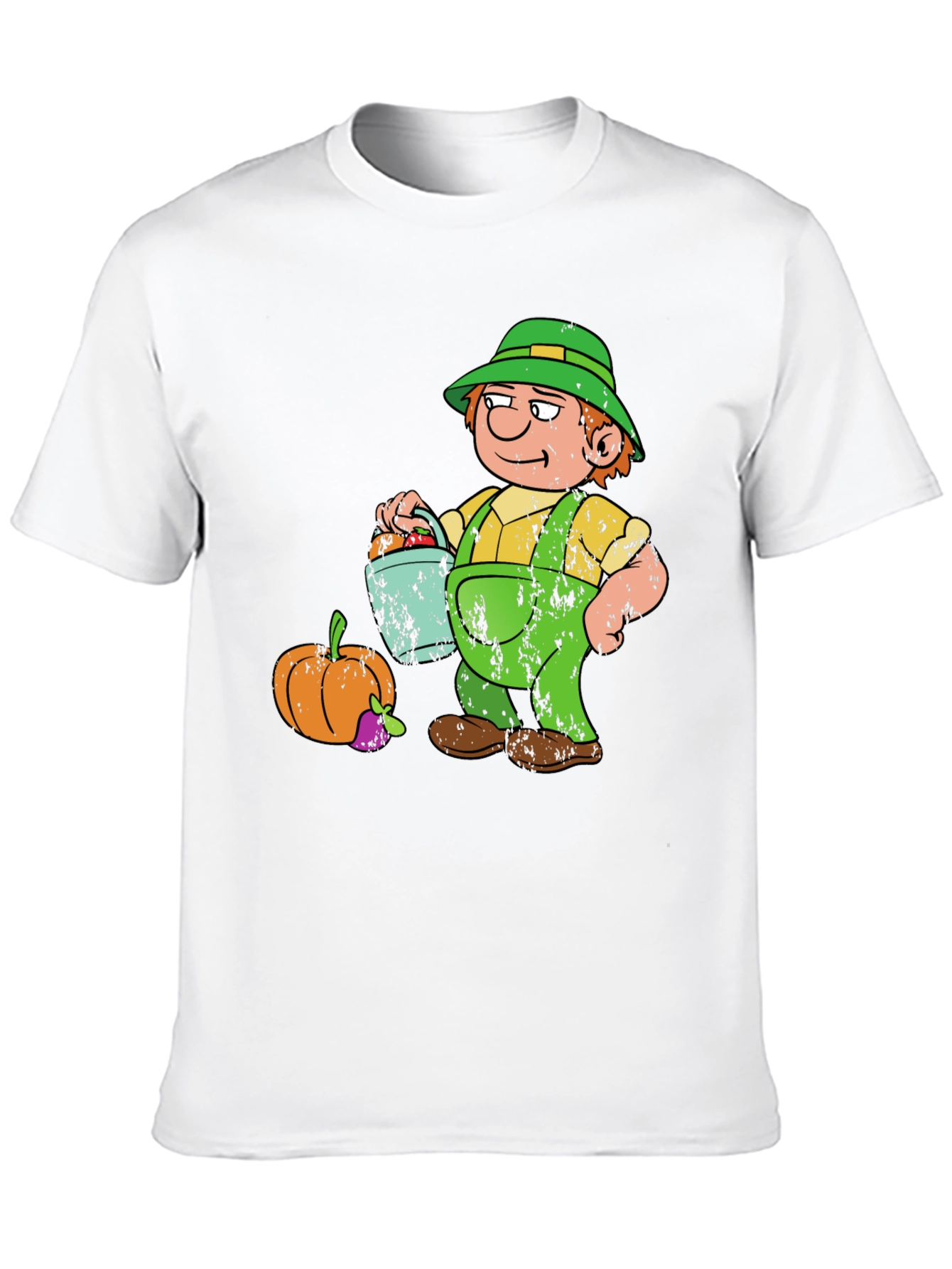 Cartoon Farmer Graphic Tee