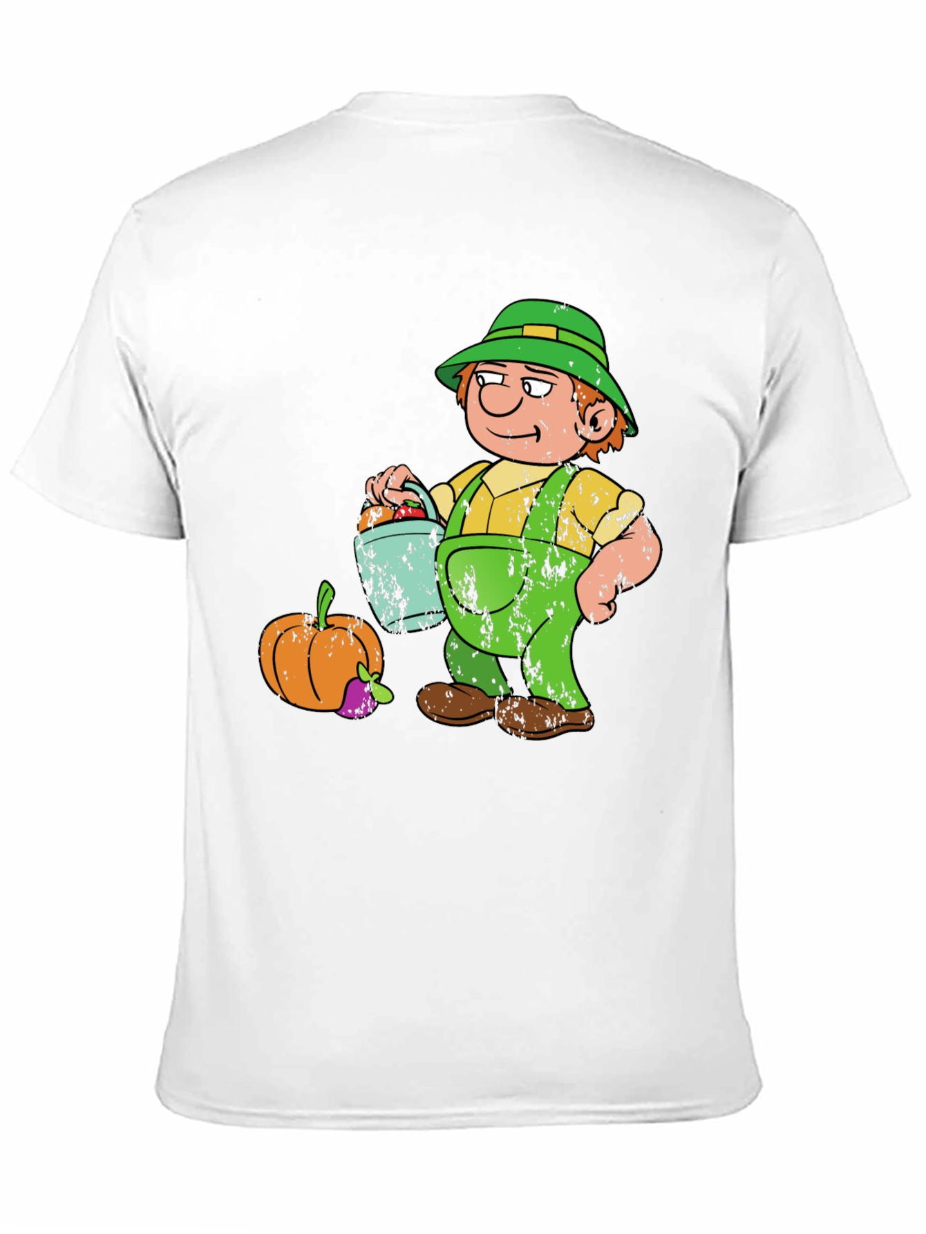 Cartoon Farmer Graphic Tee