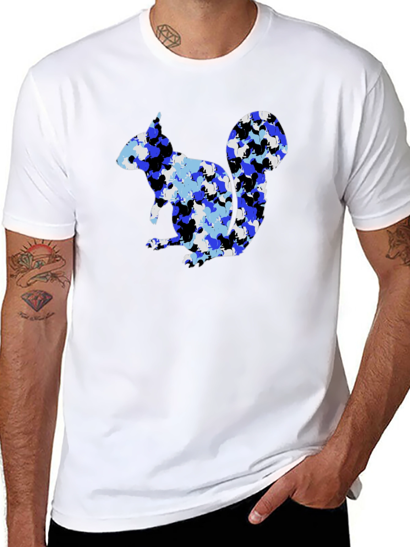 Squirrel Camouflage T-Shirt