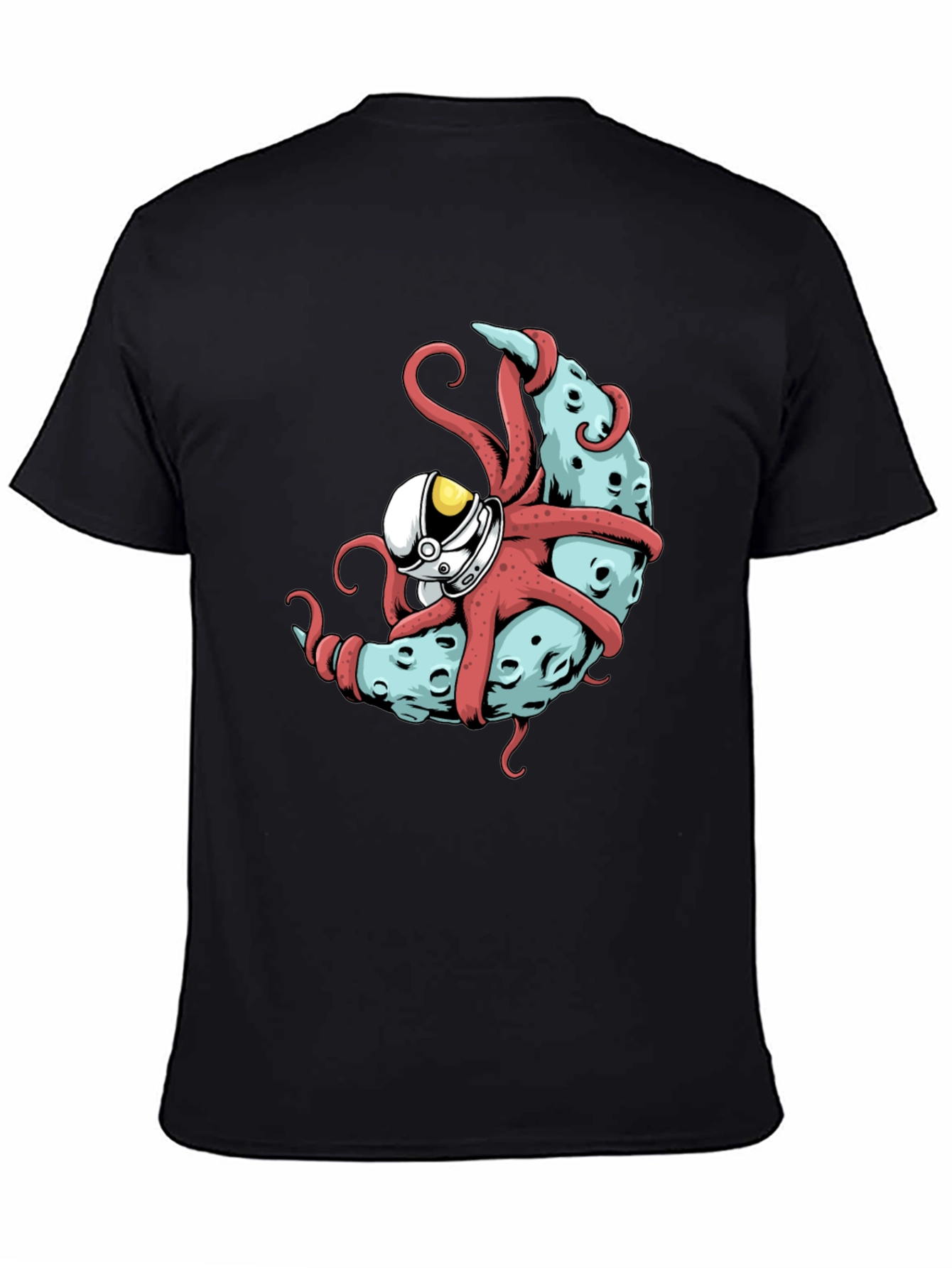 Cosmic Kraken T-Shirt - Octopus Astronaut Design
