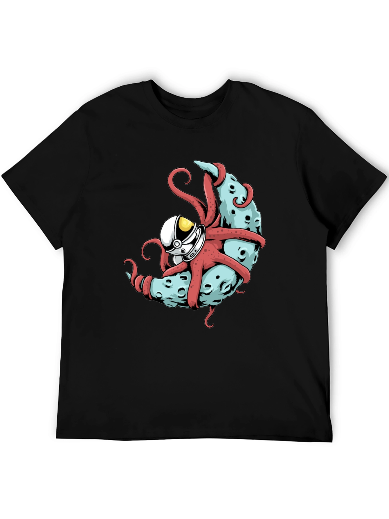 Cosmic Kraken T-Shirt - Octopus Astronaut Design