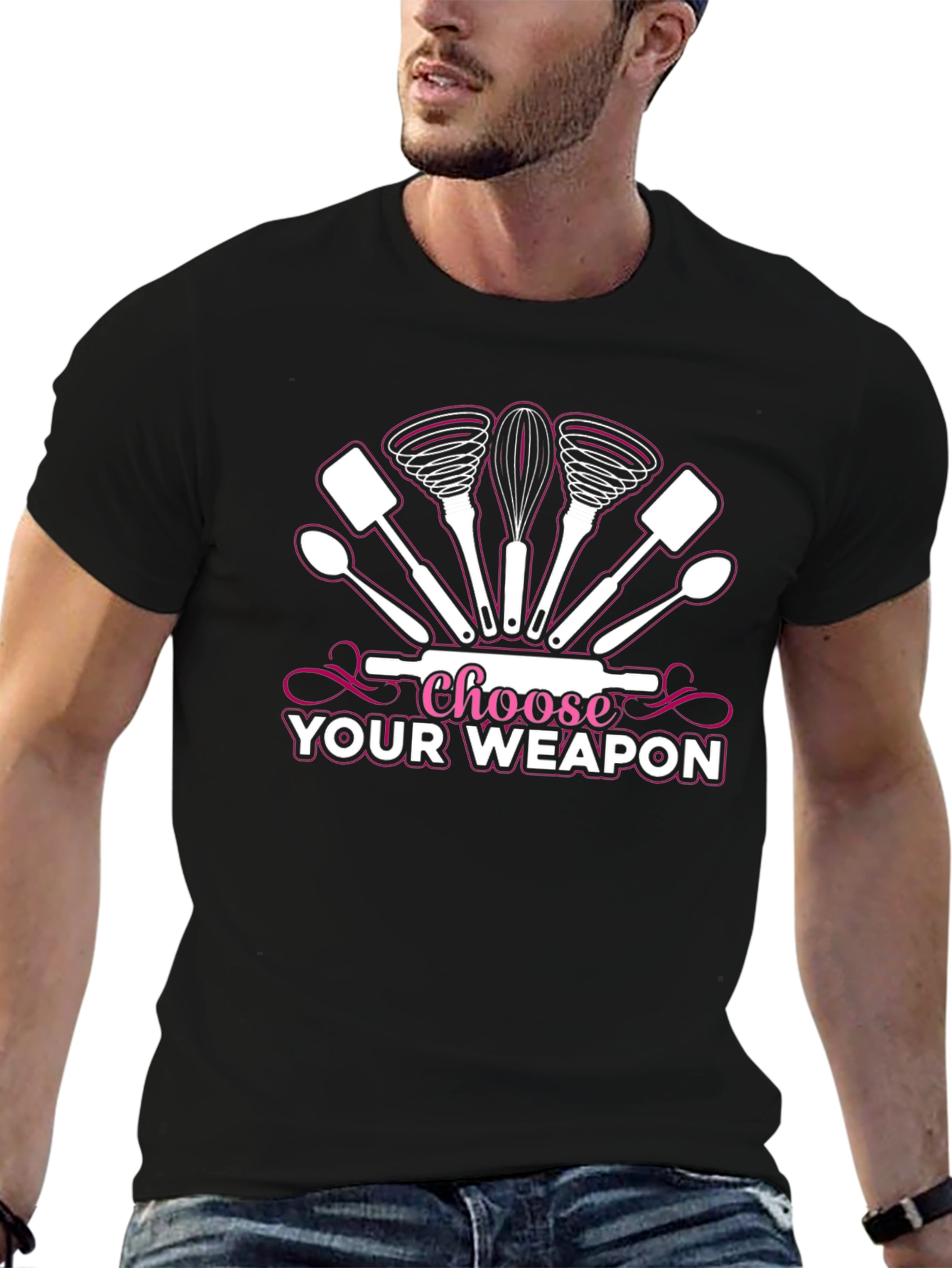 Choose Your Weapon - Baking T-Shirt