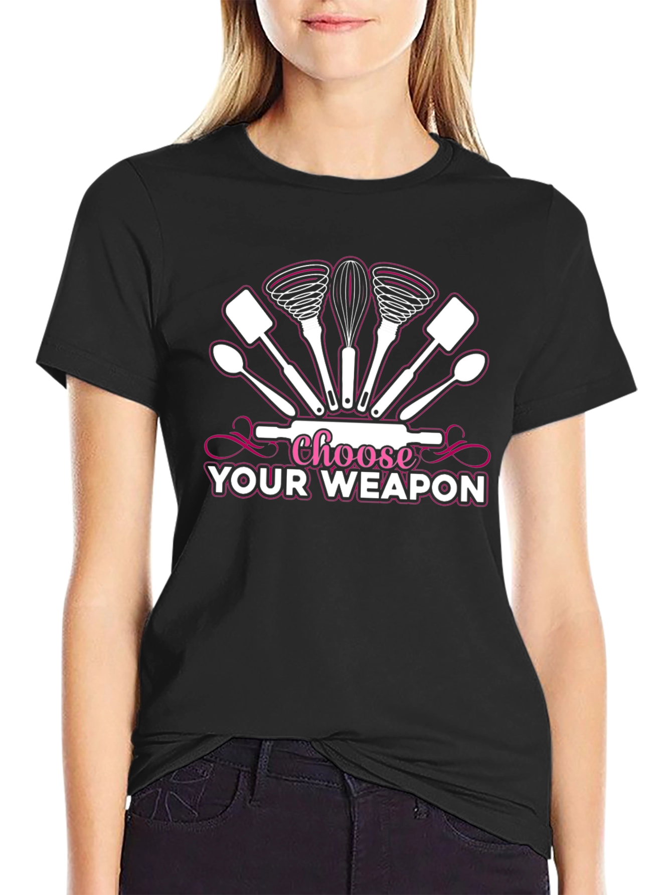 Choose Your Weapon - Baking T-Shirt