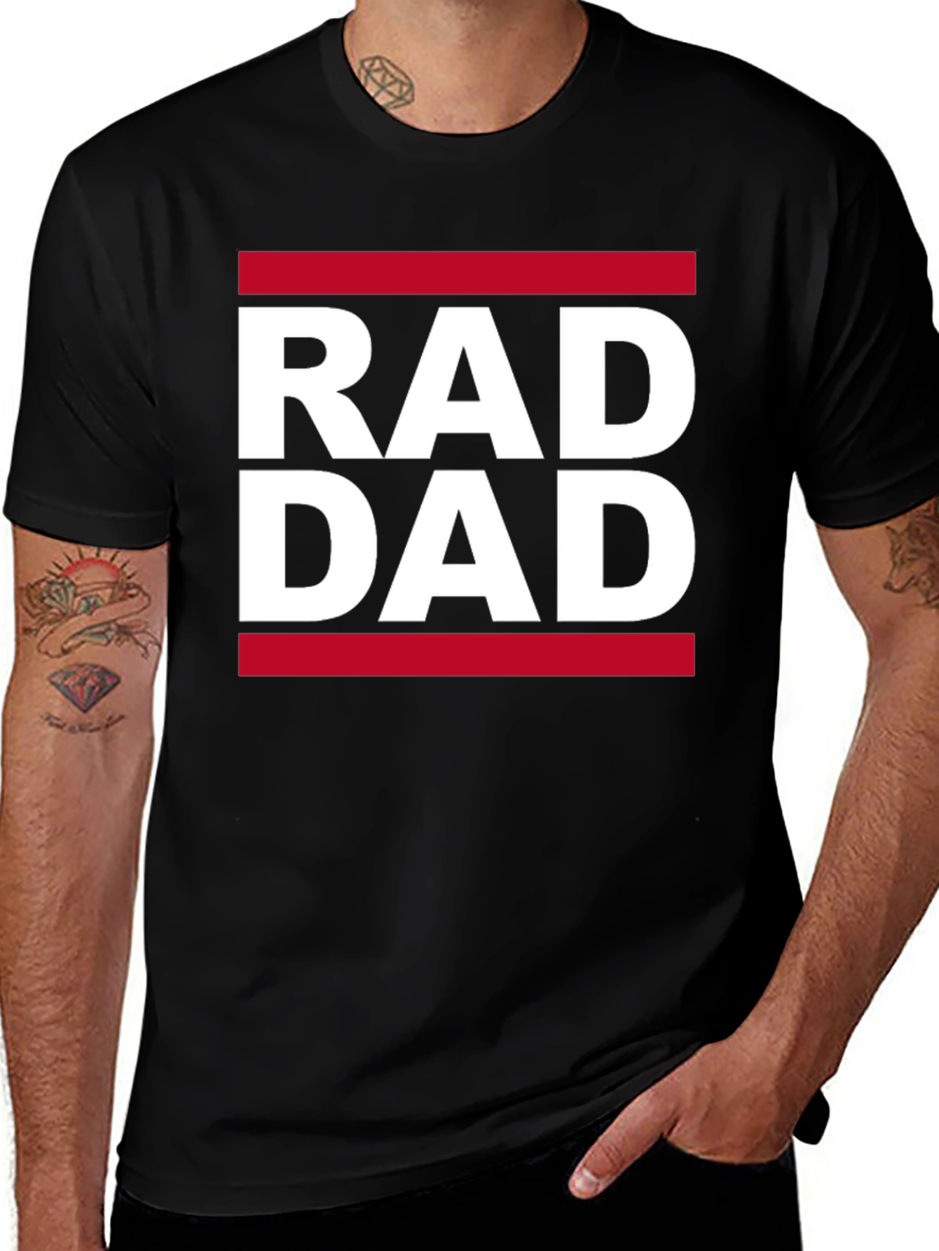 Rad Dad T-Shirt - Cool Fathers Day Gift