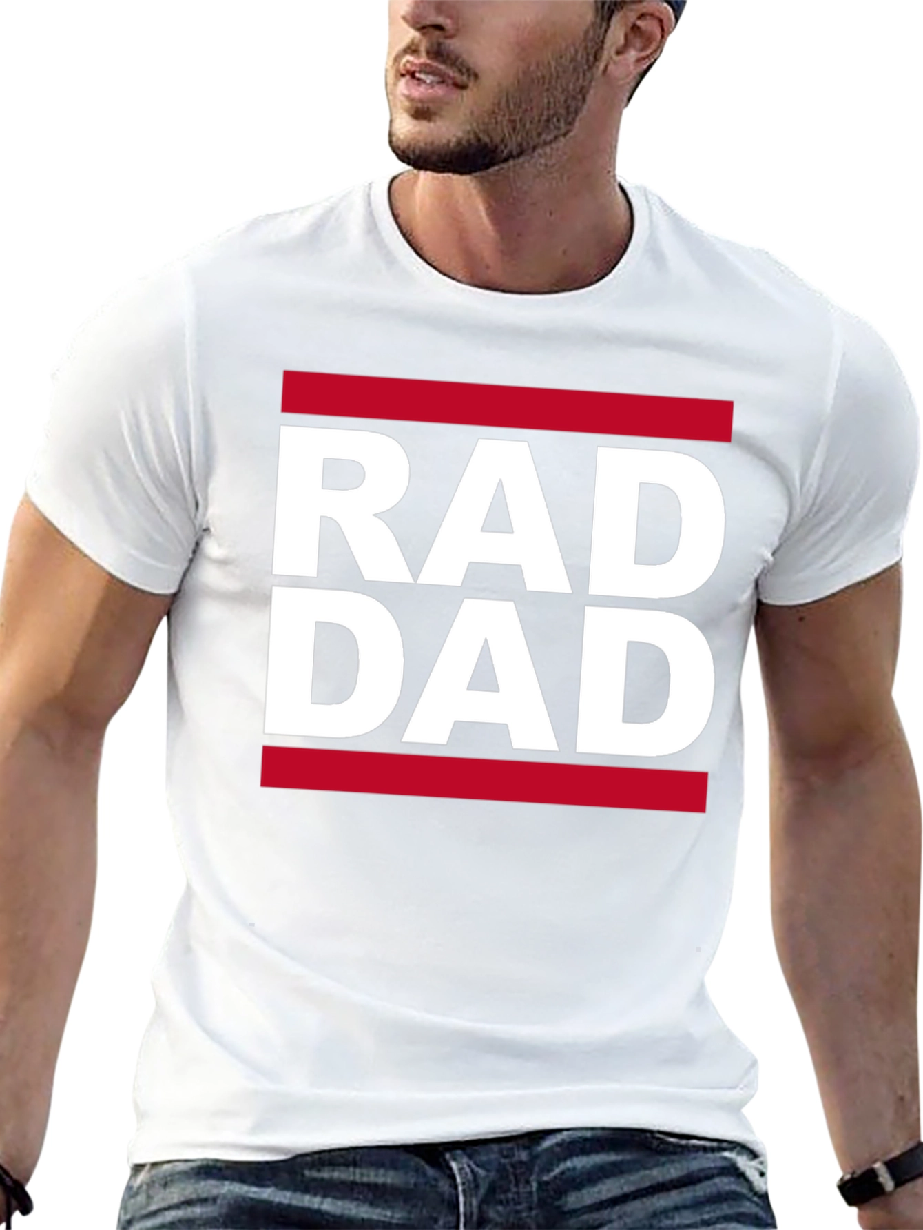 Rad Dad T-Shirt - Cool Fathers Day Gift