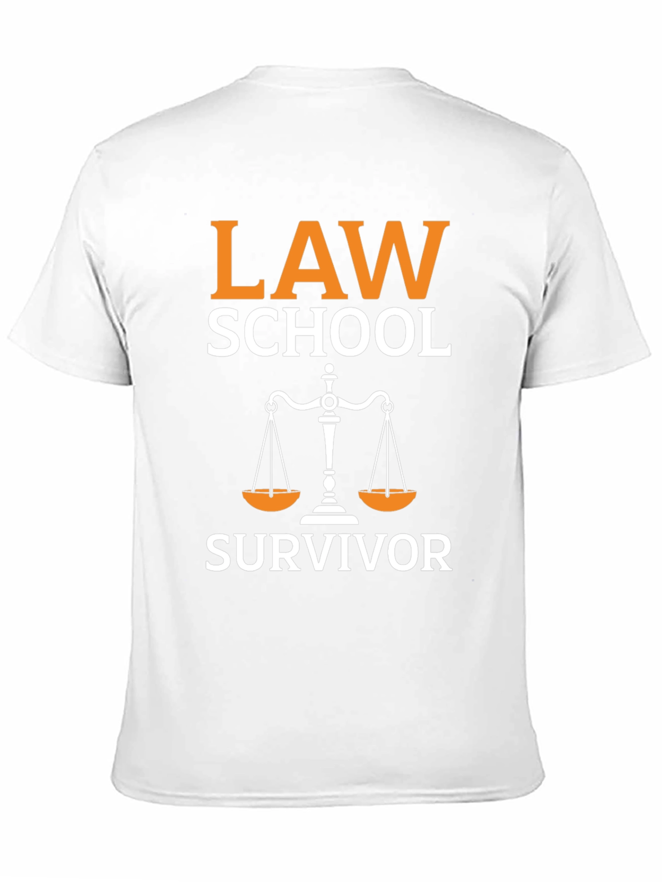 Law School Survivor T-Shirt - Scales of Justice