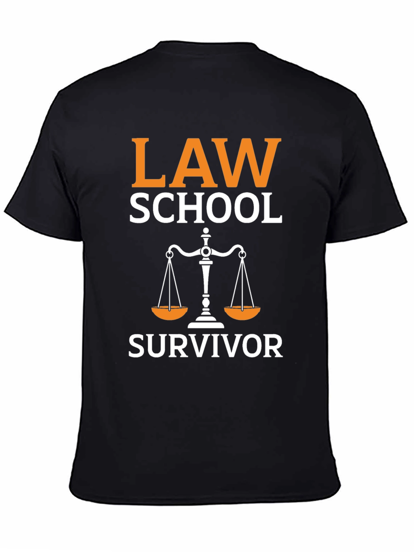 Law School Survivor T-Shirt - Scales of Justice