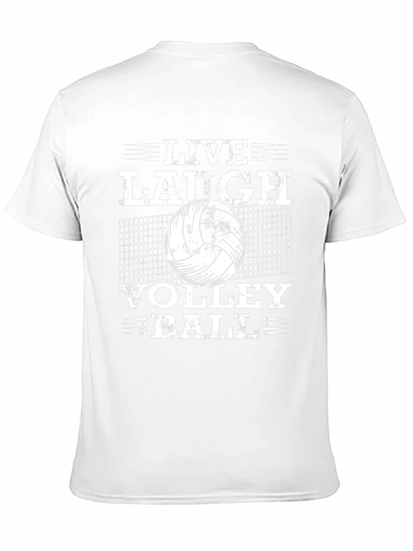 Live Laugh Volleyball Graphic Tee