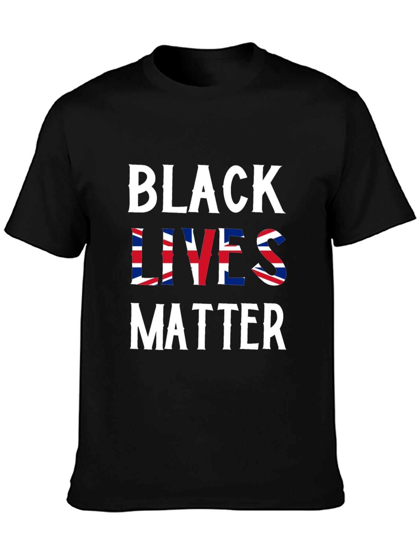 Black Lives Matter UK Flag T-Shirt
