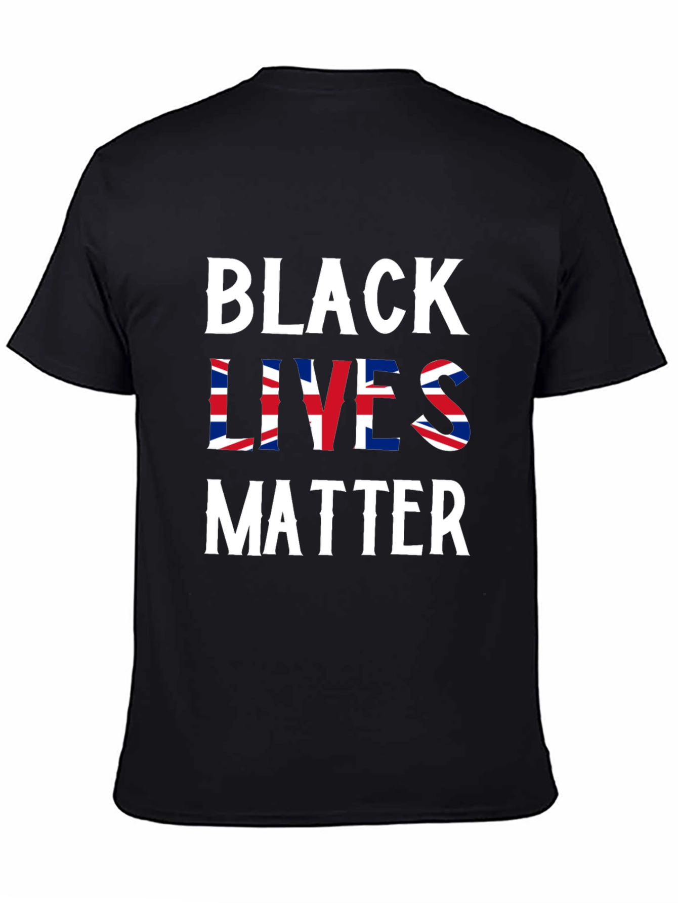 Black Lives Matter UK Flag T-Shirt
