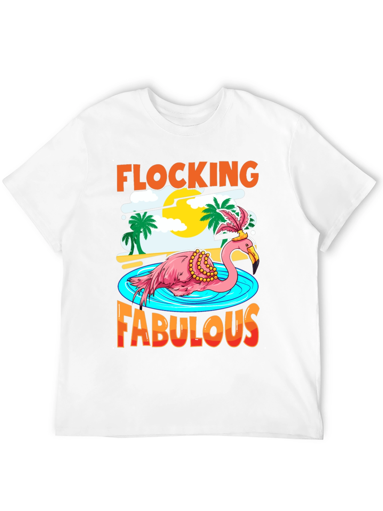 Flocking Fabulous Flamingo T-Shirt