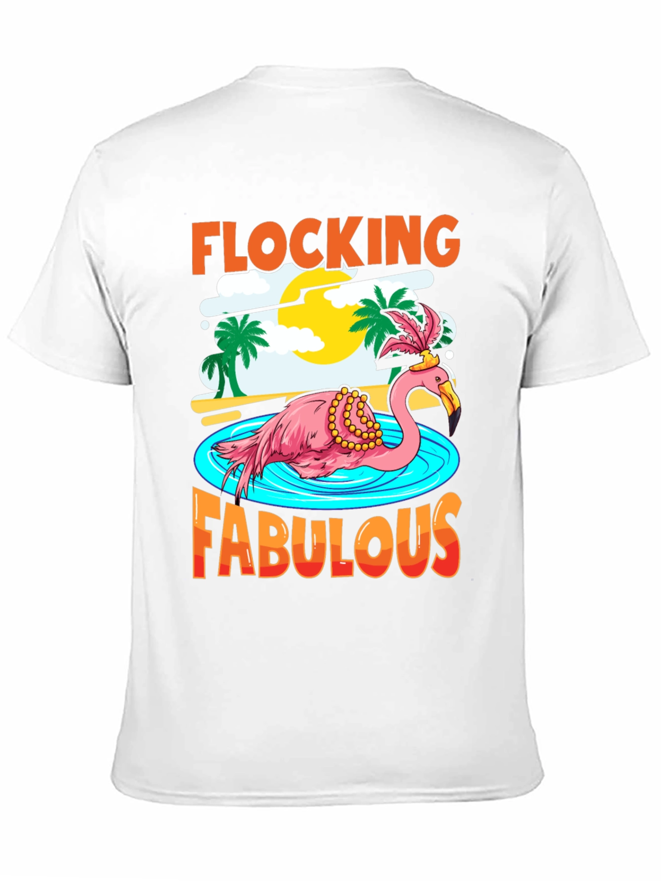 Flocking Fabulous Flamingo T-Shirt