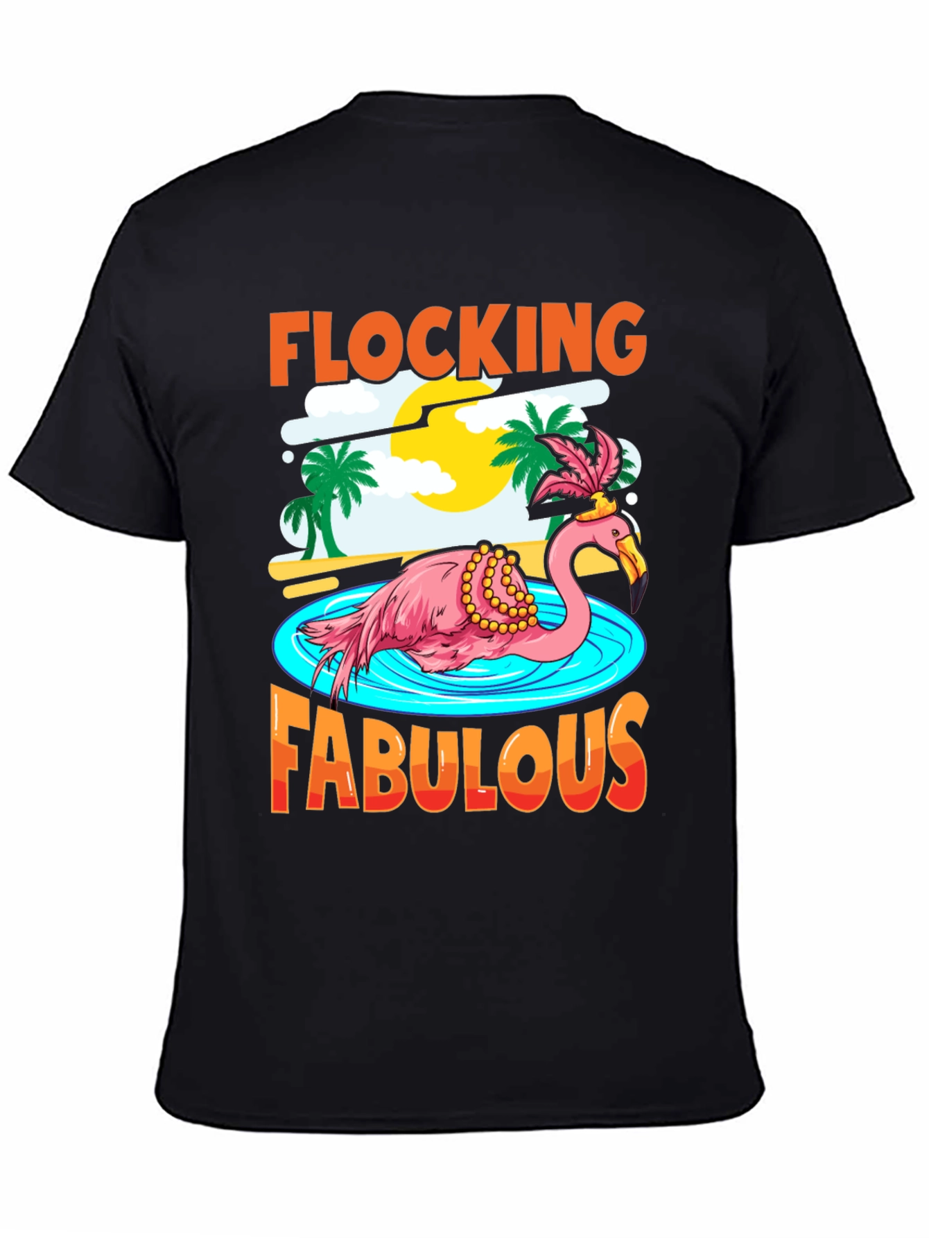 Flocking Fabulous Flamingo T-Shirt