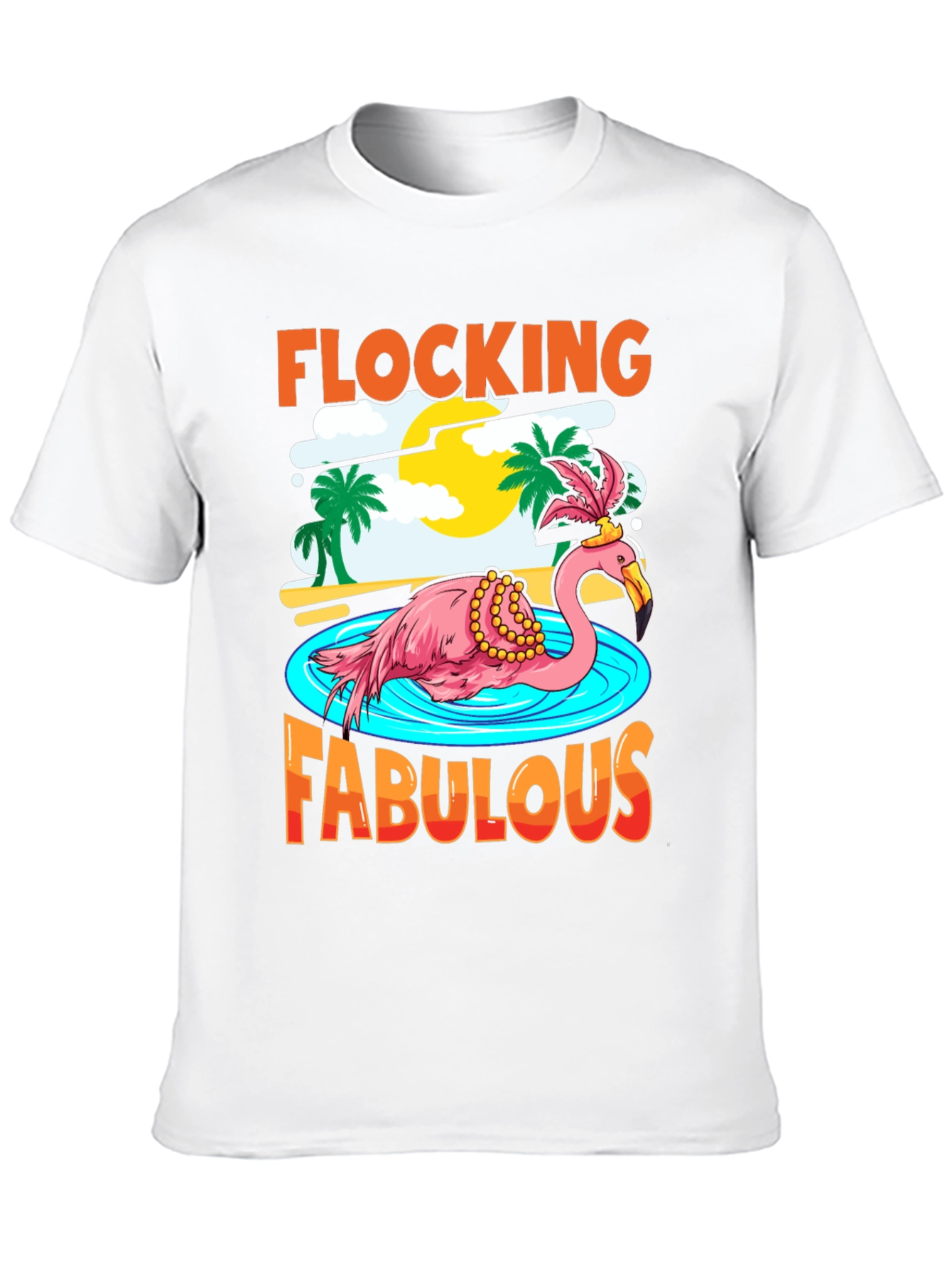 Flocking Fabulous Flamingo T-Shirt